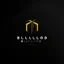 Placeholder: minimalist logo. one logo. perfect text. tech company. write name: black gold. colors: black and yellow. write the name bellow the logo: BLACK GOLD. plain white background