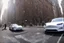 Placeholder: A Tesla 'Model S' is racing at top speed, near the 'Central Synagogue' in New York City. (CINEMATIC, WIDE ANGLE LENS, PHOTO REAL)