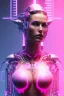 Placeholder: cyberpunk, pink latex body, women, body portrai, big boobs, highlight eyes perfect, skin, tron, cyborg, perfekt sexy, real, dream, hr giger