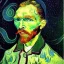 Placeholder: retrato de un tiburon por Vincent van Gogh