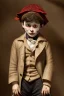 Placeholder: oliver twist, crying boy, oil on face, 1890 clothes