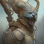 Placeholder: a cougar warrior in blue and white battle armor, a highly detailed illustration, background of Inka jungle, realistic render, 8 k, micro detail, intricate, elegant, centered, digital painting, Artstation, smooth, sharp focus, illustration, artgerm, tomasz alen kopera, peter mohrbacher, donato giancola, joseph christian leyendecker, wlop, boris vallejo