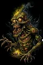 Placeholder: High_Quality_Art Digital Painting of Science experiment Horror Cronenberg Monster zombie creature by Richard Corben, Todd Schorr, T-Shirt Design, Black Background,