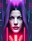 Placeholder: symmetry!! portrait of Liv Tyler, sci-fi, cyberpunk, blade runner, glowing lights, tech, biotech, techwear!! intricate, elegant, highly detailed, digital painting, artstation, concept art, smooth, sharp focus, blur, short focal length, illustration, art by artgerm