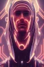 Placeholder: cyberpunk, head, men, portrai, tron