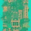 Placeholder: city, tropical, latino, plants, flat design, 2 colors, risograph zine