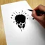 Placeholder: draw a Rorschach inkblot