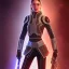 Placeholder: Beautiful female star wars empire officer, skimpy outfit uniform, realistic, intricate detailed, well drawn, hand-painted, cell-shaded