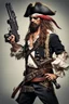 Placeholder: Pirate with gun