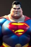 Placeholder: fat superman, ultra realistic, 4k, ultra detail
