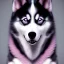 Placeholder: Husky, pink eyes, 8K, cinematic lighting, sharp focus, masterpiece, expert