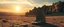 Placeholder: Scene: A wide desolate rocky landscape Action: One enormous footprint in the foreground Lighting: Sunset or moonlight casting long shadows Caption placement: Floating above the scene or carved into stone