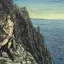 Placeholder: an ancient warrior on a cliff overlooking the sea by Barry Windsor-Smith