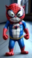 Placeholder: spiderman become doraemon, cute, ultra realistic, 4k, ultra detail, full body