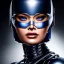 Placeholder: Ultra detailed fullbody Portrait in oil on canvas of female Robocop,extremely detailed digital painting,ultrarealistic skin,intense stare, extremely detailed face, crystal clear eyes, mystical colors ,perfectly centered image, perfect composition, rim light, beautiful lighting,masterpiece ,8k, stunning scene, raytracing, anatomically correct, in the style of Simon Bisley and uncannyknack and Ohrai Noriyoshi and robert e howard and Steve Jung.