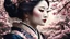 Placeholder: Japanese Geisha, illustration, digital art ,Vintage, Gothic, God Rays, vibrant colours, stylish ,Dark and Gorgeous art , GOD LIGHTING, Eiko Ishioka costume designer,, 32Κ, macro realistic,macro, sunbeams,beautiful, insanely detailed, cherryblossom zen garden, manga,anime,