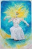 Placeholder: heatwave, in the style of Leonora Carrington