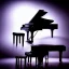 Placeholder: Piano, guitars, black background, diffuse lighting