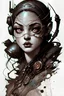 Placeholder: disney banksy art sticker, fantasy character, soul, digital illustration, comic book style, steampunk noir, perfect anatomy, centered, approaching perfection, dynamic, highly detailed, watercolor painting, artstation, concept art, soft, sharp focus, illustration, art by Carne Griffiths and Wadim Kashin