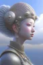 Placeholder: Cloud alien , 3d 4k octane render, lifelike, photorealistic, artstation, illustration, smooth, sharp focus, ornate, intricate, complex, highly detailed, digital painting, smooth, art by tom bagshaw, akihiko yosh