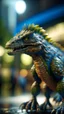 Placeholder: dinosaur with long 80s hair wearing a tie, shot on Hasselblad h6d-400c, zeiss prime lens, bokeh like f/0.8, tilt-shift lens 8k, high detail, smooth render, down-light, unreal engine, prize winning