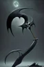 Placeholder: black big scythe