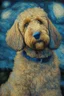 Placeholder: labradoodle by van gogh