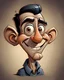 Placeholder: Portrait of a comic cartoon character