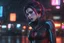 Placeholder: Widowmaker in 8k anime cgi artstyle, spider them, neon effect, close picture, rain, apocalypse, intricate details, highly detailed, high details, detailed portrait, masterpiece,ultra detailed, ultra quality