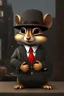 Placeholder: 3d animated gangster chipmunk