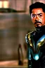 Placeholder: dvd screengrab Tony Stark from the movie Avengers endgame directed by Lau Kar-leung, 1976, Shaw Brothers Studio, wuxia film, --v 4