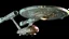 Placeholder: a screen capture from a star trek movie of a battle-damaged starship enterprise IN the year 2380 IS IN A BATTLE with monster ufos sci-fi meticulous, highly-polished, photorealistic, studio production, intricately detailed, GALACTIC, directed by gene Roddenberry,