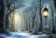 Placeholder: FOREST LANTERN WINTER PATH FALL