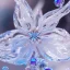 Placeholder: digital art of small epic fantasy ice flowers and many small semi transparent white snowflakes, majestic, intricate, masterpiece, insanely detailed, 4k resolution, cinematic smooth, intricate details , soft smooth lighting, vivid pastel colors, iridescent accents