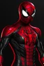 Placeholder: Spider-Man in Japanese black and red Montsuki