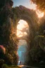 Placeholder: Portal to wonderland, 8k resolution, high-quality, fine-detail, intricate, fantasy art, detailed matte, volumetric lighting, illustration, 3D