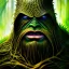 Placeholder: ultra detailed fullbody portrait of SWAMP THING, extremely detailed digital painting, intrincate, extremely detailed face,crystal clear Big eyes, in the style of clyde caldwell, mystical colors , perfectly centered image, perfect composition, rim light, beautiful lighting, 8k, stunning scene, raytracing