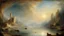 Placeholder: Style J. M. W. Turner, luxury, dream world, calm beauty, fantasy world, magic, beautiful composition, exquisite detail