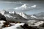 Placeholder: mountain range in snow by pontormo