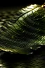 Placeholder: Organic leaf became metallic