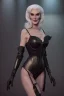 Placeholder: Carmen Dell`orifice as evil queen in black leather gown, angry, busty, curvey, cleavage, unreal 5, octane render,cinema4d, dynamic lighting, dramatic lighting, 4k, redshift render, highly detailed, hyper realistic