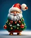 Placeholder: Cute Christmasy character, magnificent, majestic, Realistic photography, incredibly detailed, ultra high resolution, 8k, complex 3d render, cinema 4d.