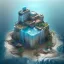 Placeholder: The Isometric Glass Tall Box Mini Model Little Real Island Mixed Water Fall Under Ocean Sunshine Summer Background Blue Sea, The Last Of Us / Avatar, Octane Render / ZBrush, Cinematic, IMAX Film, Nikon D750, 16K, Autostereoscopy, Anthropomorphic, Golden Ratio, Geometry, Symmetric, Depth Of Field, Highly Detailed, Ultra Realistic, Beautiful Lighting, Halfrear Lighting, Soft Light, Candoluminescence, Cast Shadow, Reflective, Glow, Translucent, Normal Map, Carbonated --testp