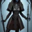 Placeholder: Dark elf drow priestess of spiders praying