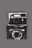 Placeholder: Minimalist art of an old camera