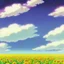 Placeholder: purple sky full of stars, sunflower field, anime, high res, makoto shinkai
