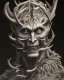 Placeholder: humanoid figure monster with antlers, highly detailed, digital art, sharp focus, trending on art station, kentaro miura manga art style