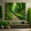 Placeholder: into the garden wall art