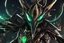 Placeholder: Mantis lord knight venom in 8k solo leveling shadow artstyle, in the style of fairy academia, hollow knight them, mask, close picture, neon lights, intricate details, highly detailed, high details, detailed portrait, masterpiece,ultra detailed, ultra quality