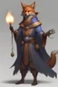 Placeholder: fox humanoid sorcerer dnd